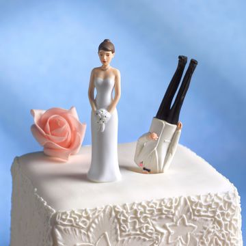 Cake, Toy, Dessert, Baked goods, Dress, Ingredient, Cuisine, Bride, Bridal clothing, Cake decorating, 