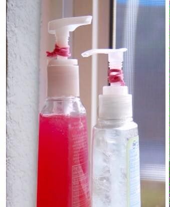 Liquid, Fluid, Product, Red, Bottle, Plastic bottle, Magenta, Pink, Purple, Peach, 