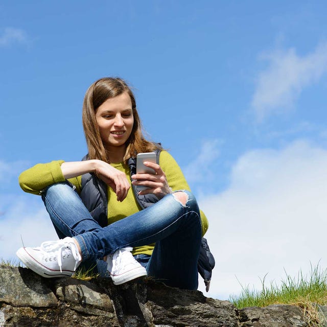 People in nature, Sitting, Fun, Smile, Happy, Photography, Jeans, Grass, Recreation, Plant, 