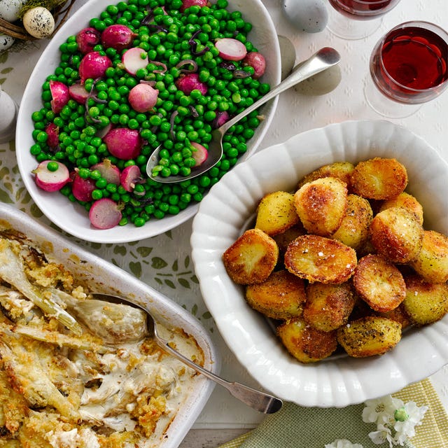Crispy oregano potatoes