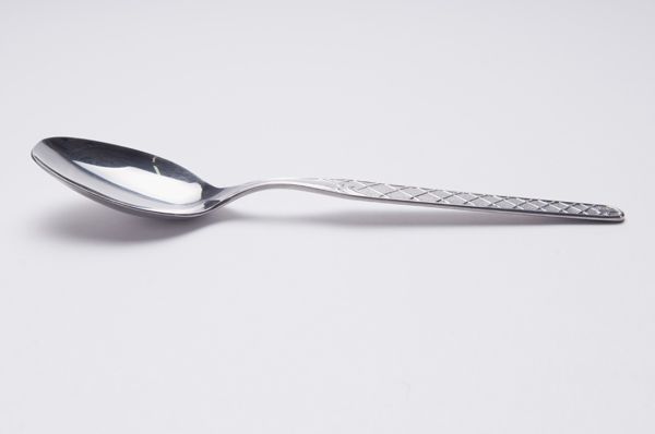 Cutlery, Line, Metal, Grey, Kitchen utensil, Spoon, Steel, Silver, Household silver, Nickel, 