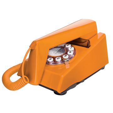 Product, Orange, Amber, Telephone, Telephony, Office equipment, Communication Device, Tan, Beige, Corded phone, 