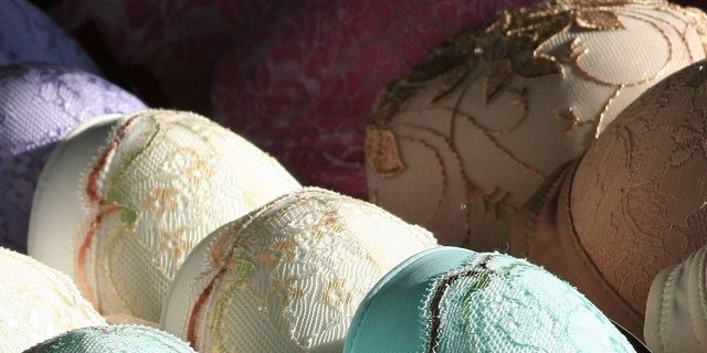 Teal, Turquoise, Peach, Collection, Easter egg, Egg, Lace, Thread, 