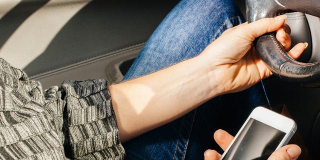 Human, Finger, Wrist, Denim, Hand, Gadget, Technology, Nail, Communication Device, Telephony, 