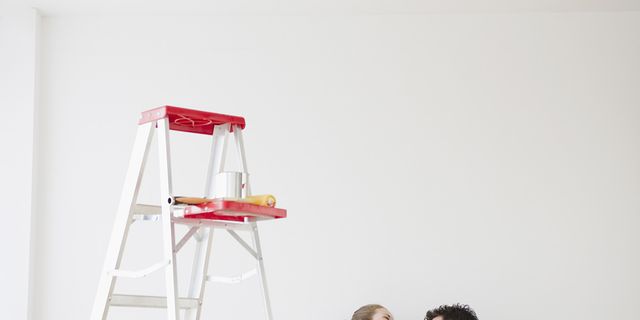 Ladder, Photograph, Sitting, Comfort, Photography, Snapshot, Camera accessory, Paint, Love, Easel, 
