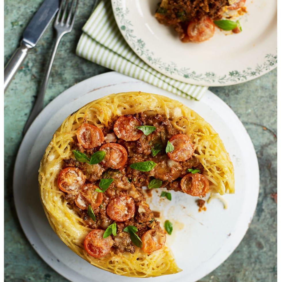 best pasta bake recipes bolognese pasta pie