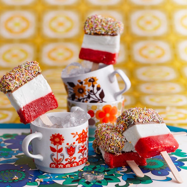 homemade fab ice lollies
