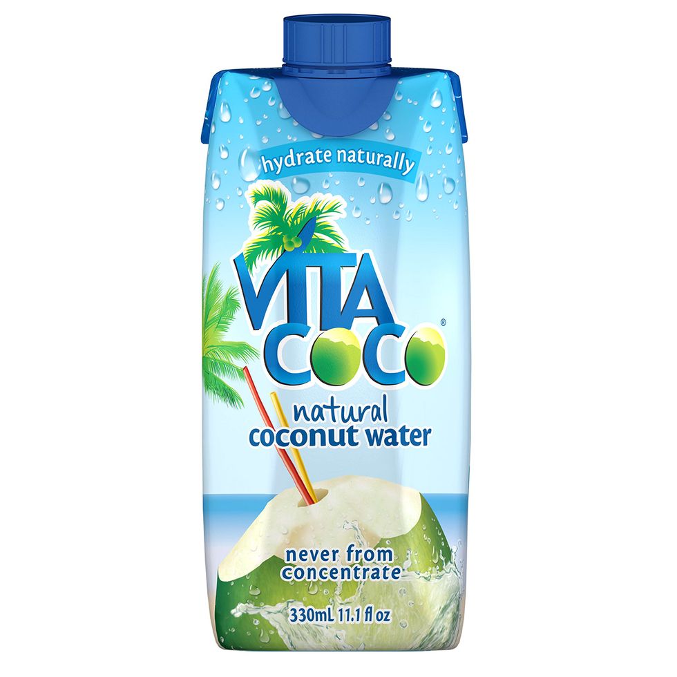 Liquid, Fruit, Logo, Produce, Drink, Aqua, Coconut, Natural foods, Coconut water, Citrus, 