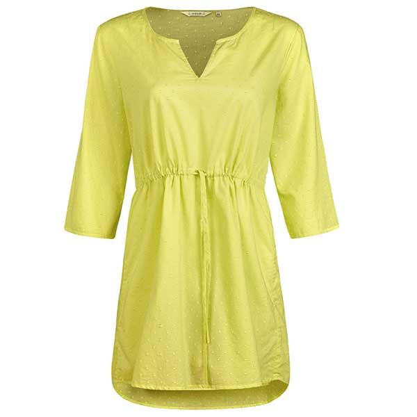 Product, Yellow, Sleeve, Green, Textile, Collar, Pattern, Dress, Fashion, Teal, 
