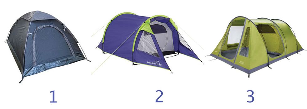 Blue, Product, Style, Purple, Azure, Electric blue, Slope, Tent, Camping, Daylighting, 