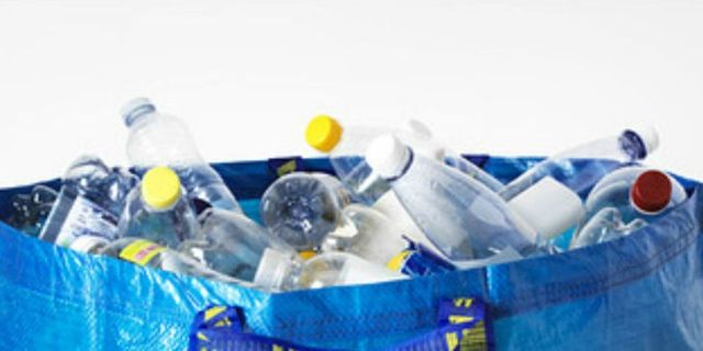 Blue, Plastic, Electric blue, Knot, Plastic bag, Packing materials, 
