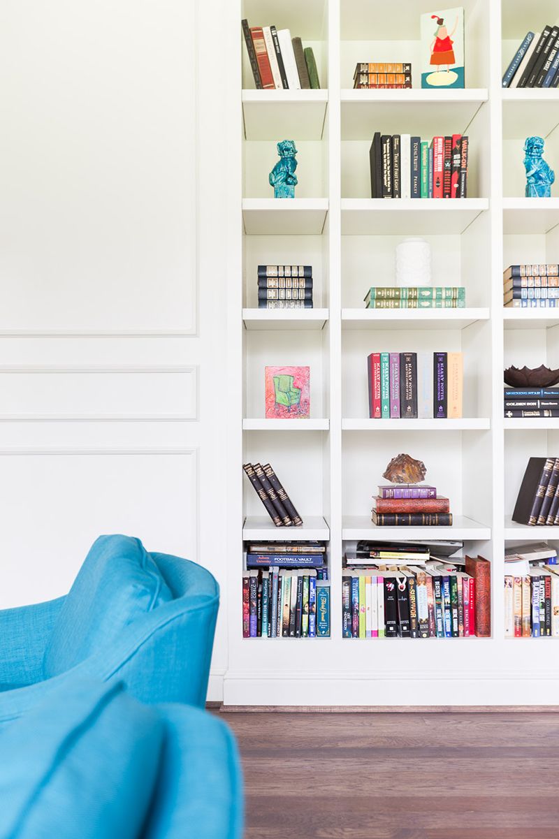Blue, Shelf, Room, Shelving, Publication, Wall, Interior design, Bookcase, Furniture, Teal, 