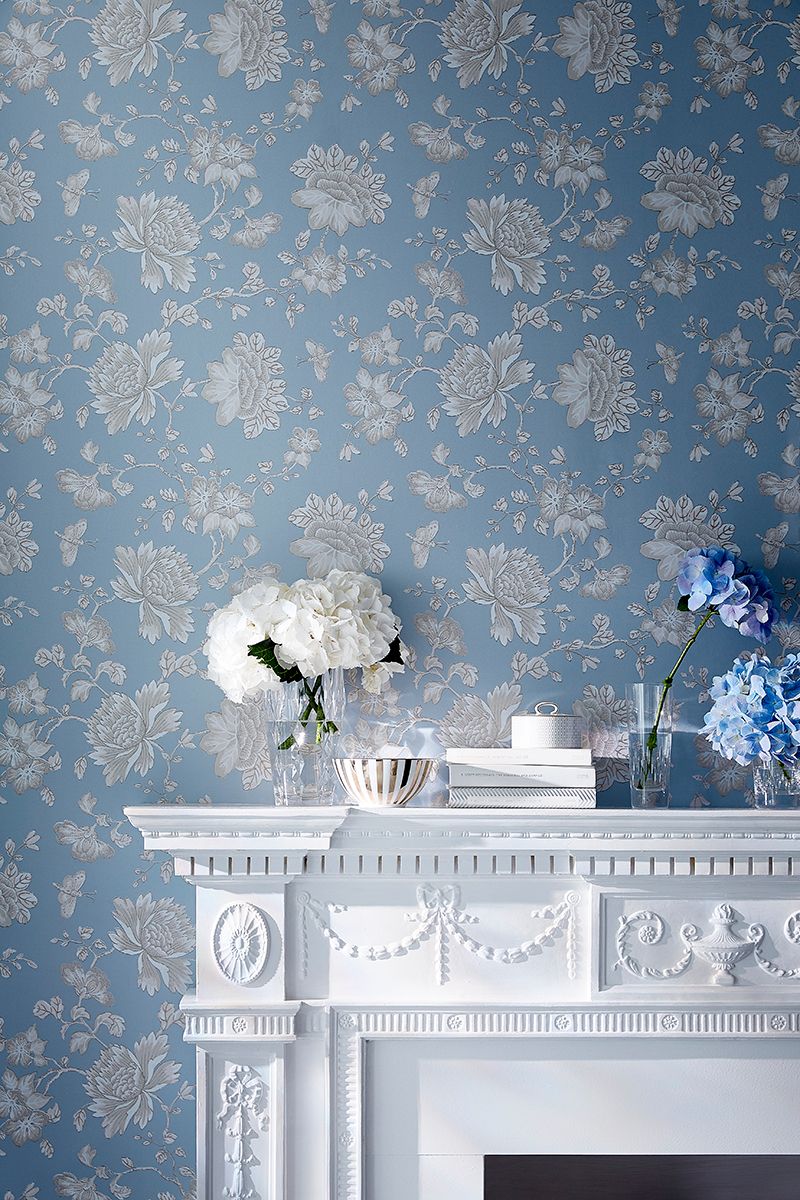 Blue, Wall, Petal, Grey, Cut flowers, Flower Arranging, Bouquet, Aqua, Lavender, Wallpaper, 
