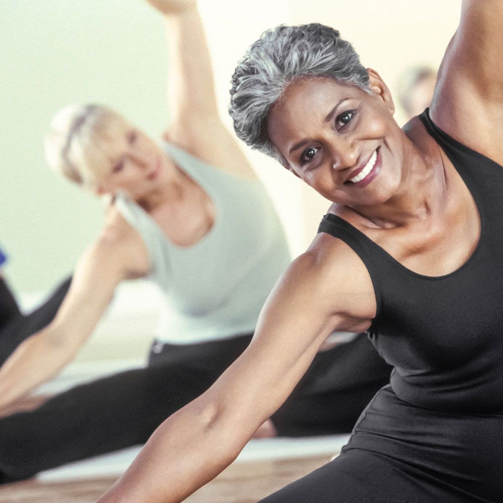 Exercise tips for older women - exercises to feel younger