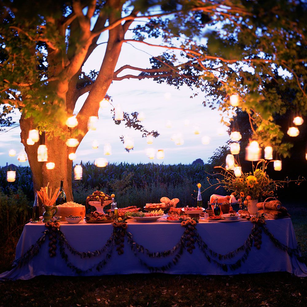 Summer dinner party decorating ideas