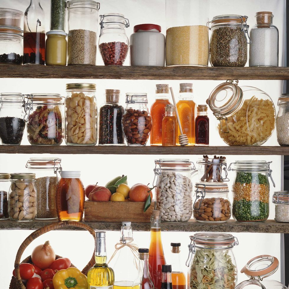 Ingredient, Food, Food storage containers, Serveware, Bottle, Produce, Drinkware, Food group, Natural foods, Dishware, 