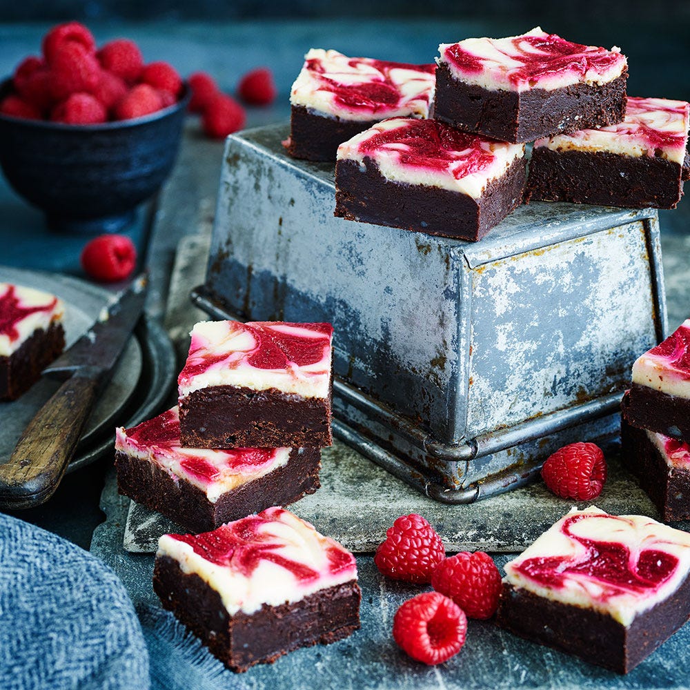 Raspberry Cheesecake Brownies