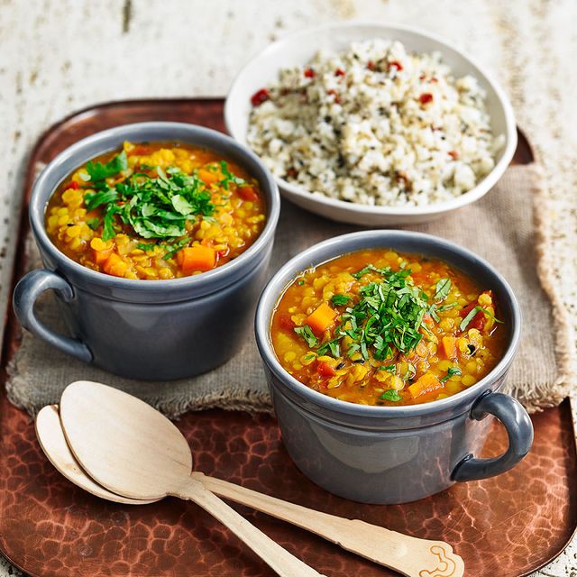 Hearty dhal soup