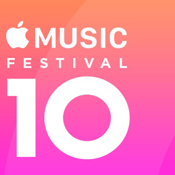 Apple music festival 2016 - line-up for Apple music festival