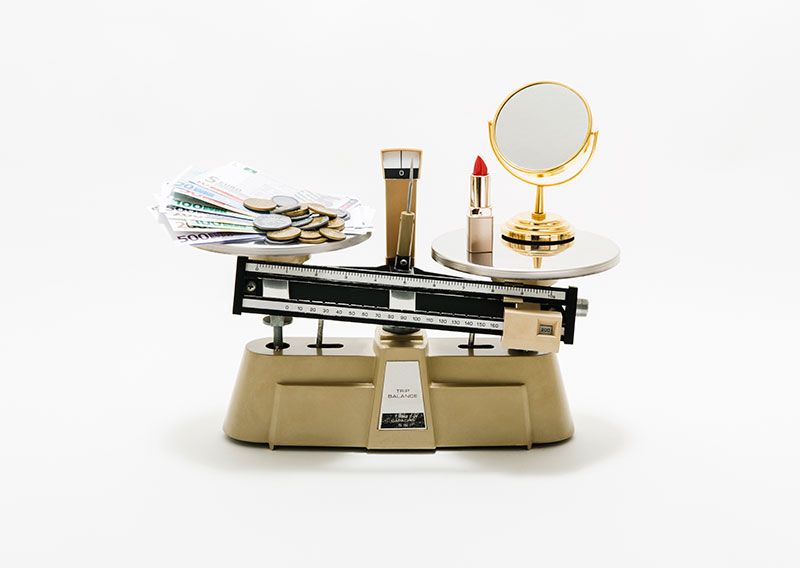Office equipment, Office supplies, Beige, Cosmetics, Computer monitor accessory, Perfume, Silver, Brass, Still life photography, Face powder, 