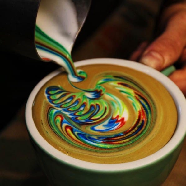 Colorfulness, Drinkware, Cup, Serveware, Nail, Ceramic, Cup, Visual arts, Candy, Pottery, 