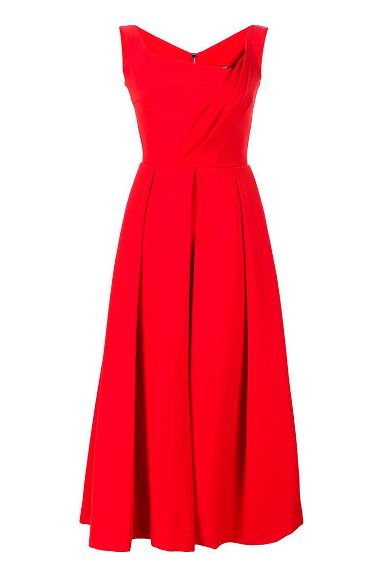 Sleeve, Dress, Textile, Red, One-piece garment, Formal wear, Carmine, Pattern, Maroon, Orange, 