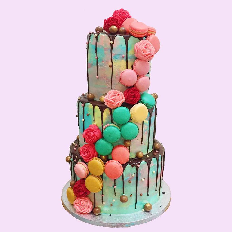 Sweetness, Cuisine, Birthday candle, Cake, Food, Ingredient, Dessert, Pink, Cake decorating, Cake decorating supply, 