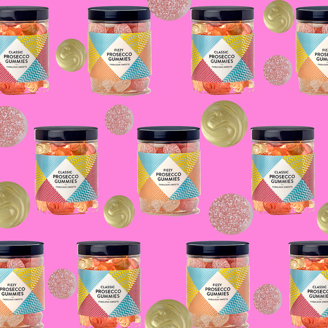 Pink, Magenta, Style, Purple, Pattern, Orange, Colorfulness, Peach, Drinkware, Lavender, 
