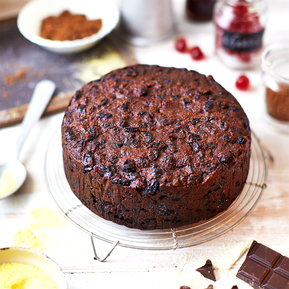 Old-Fashioned Cherry Fruit Cake Recipe {Chocolate Cherry Cake in 60 Minutes  the Easy Way}