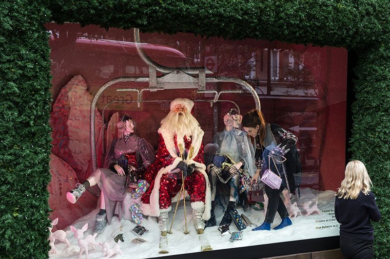 Selfridges has revealed its Christmas window