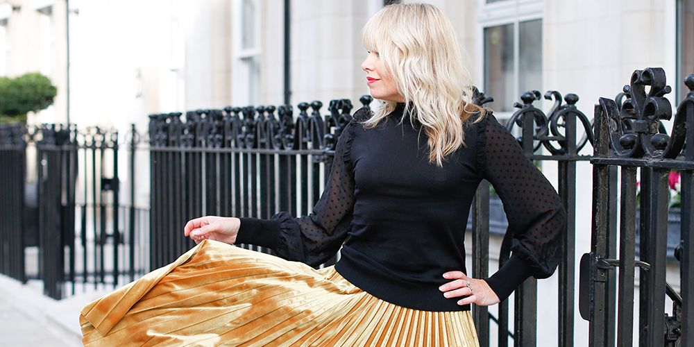 The best way to wear velvet — That's Not My Age