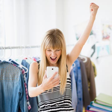 Clothes hanger, Fashion, Blond, Long hair, Street fashion, Eyelash, Tooth, Bag, Top, Layered hair, 