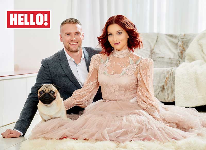 Clothing, Human, Textile, Happy, Formal wear, Carnivore, Dress, Dog breed, Bridal clothing, Bride, 
