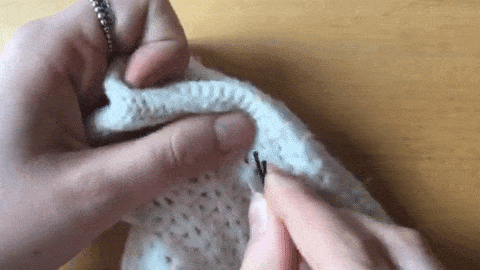 How To Fix a Snag In a Sweater With a Bobby Pin