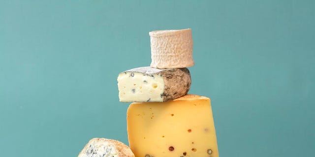 Food, Ingredient, Cheese, Cuisine, Processed cheese, Dairy, Blue cheese, Toma cheese, Parmigiano-reggiano, Gorgonzola, 