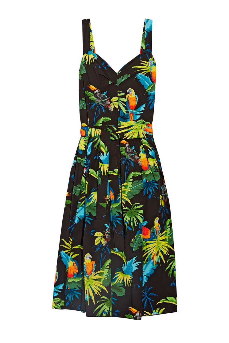Blue, Yellow, Green, Dress, Pattern, One-piece garment, Teal, Aqua, Turquoise, Day dress, 