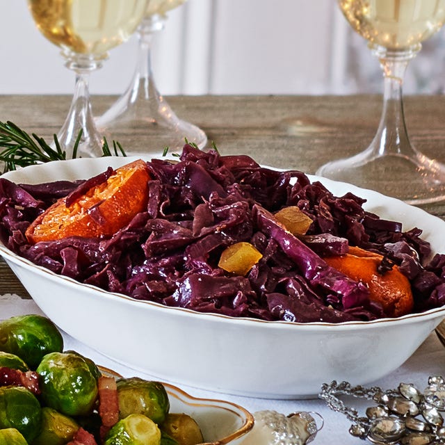 Clementine and ginger cabbage