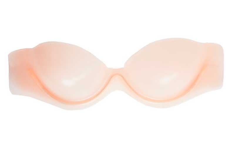 Brassiere, Orange, Eye glass accessory, Peach, Symmetry, Undergarment, 