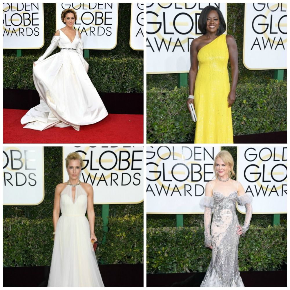 Golden globes best sale yellow dress