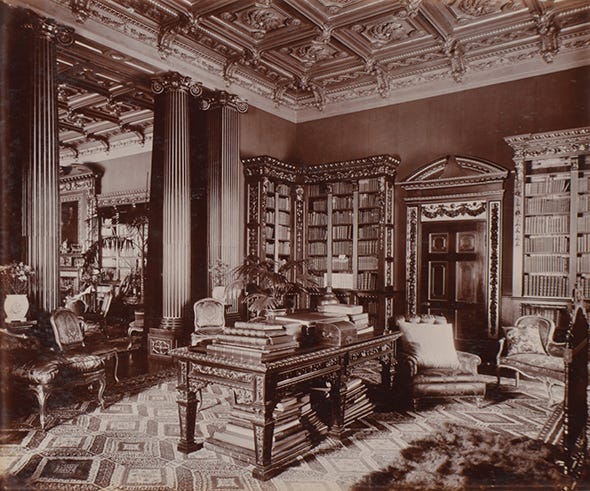 Interior design, Ceiling, Monochrome, Interior design, Classic, Hall, Shelf, Light fixture, Black-and-white, Collection, 