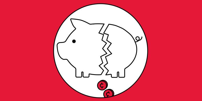 Red, Line, Carmine, Snout, Cartoon, Circle, Graphics, Coquelicot, Muroidea, Rodent, 