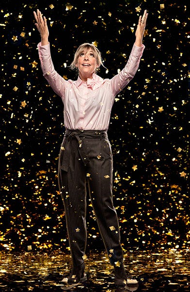 Happy, People in nature, Celebrating, Holiday, Blond, Christmas, Christmas lights, Christmas decoration, Pleased, Christmas eve, 