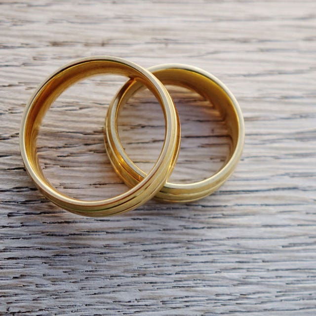 Yellow, Jewellery, Amber, Metal, Fashion accessory, Natural material, Brass, Ring, Bangle, Gold, 