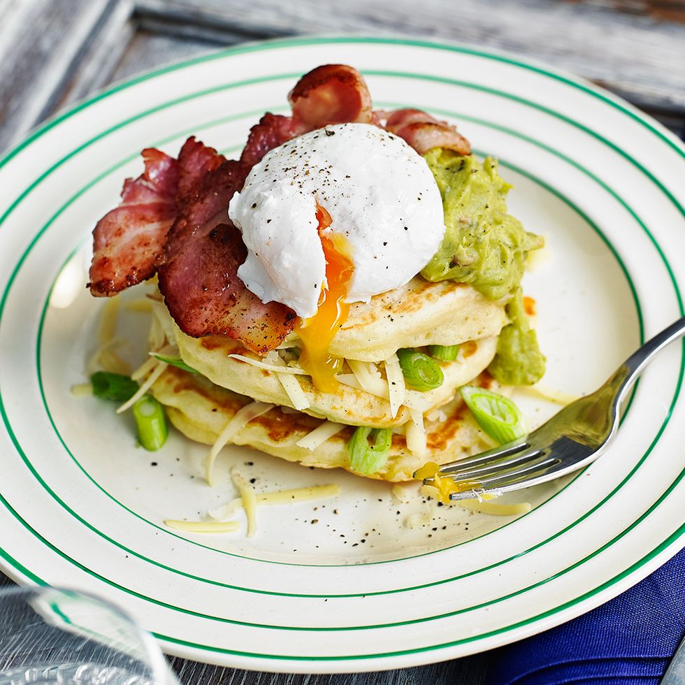 Dish, Food, Cuisine, Ingredient, Fried egg, Produce, Breakfast, Zucchini, Poached egg, Bubble and squeak, 