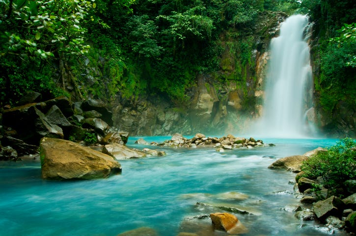 Body of water, Nature, Vegetation, Natural landscape, Natural environment, Green, Water resources, Landscape, Stream, Nature reserve, 