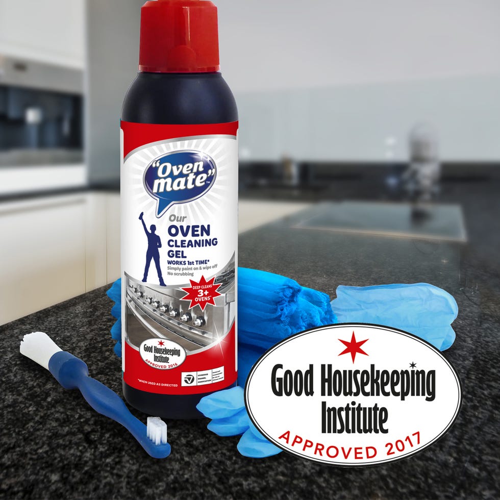 GHI Approved Oven Mate™ Cleaning Gel works first time to restore your oven!