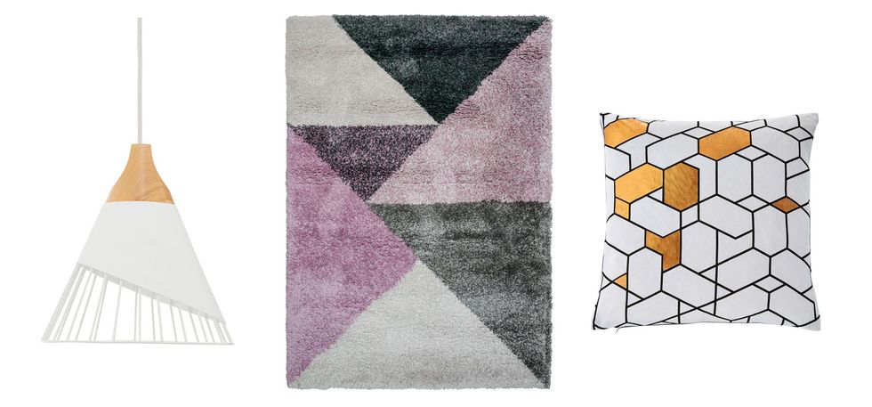 Product, Pattern, Triangle, Purple, Rectangle, Line, Design, Floor, Textile, Pattern, 
