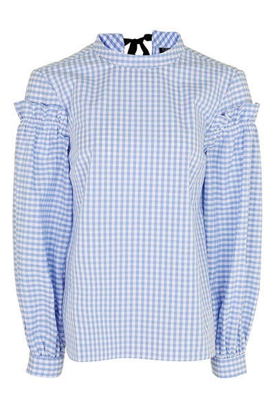 Blue, Product, Dress shirt, Collar, Sleeve, Textile, Pattern, White, Fashion, Electric blue, 