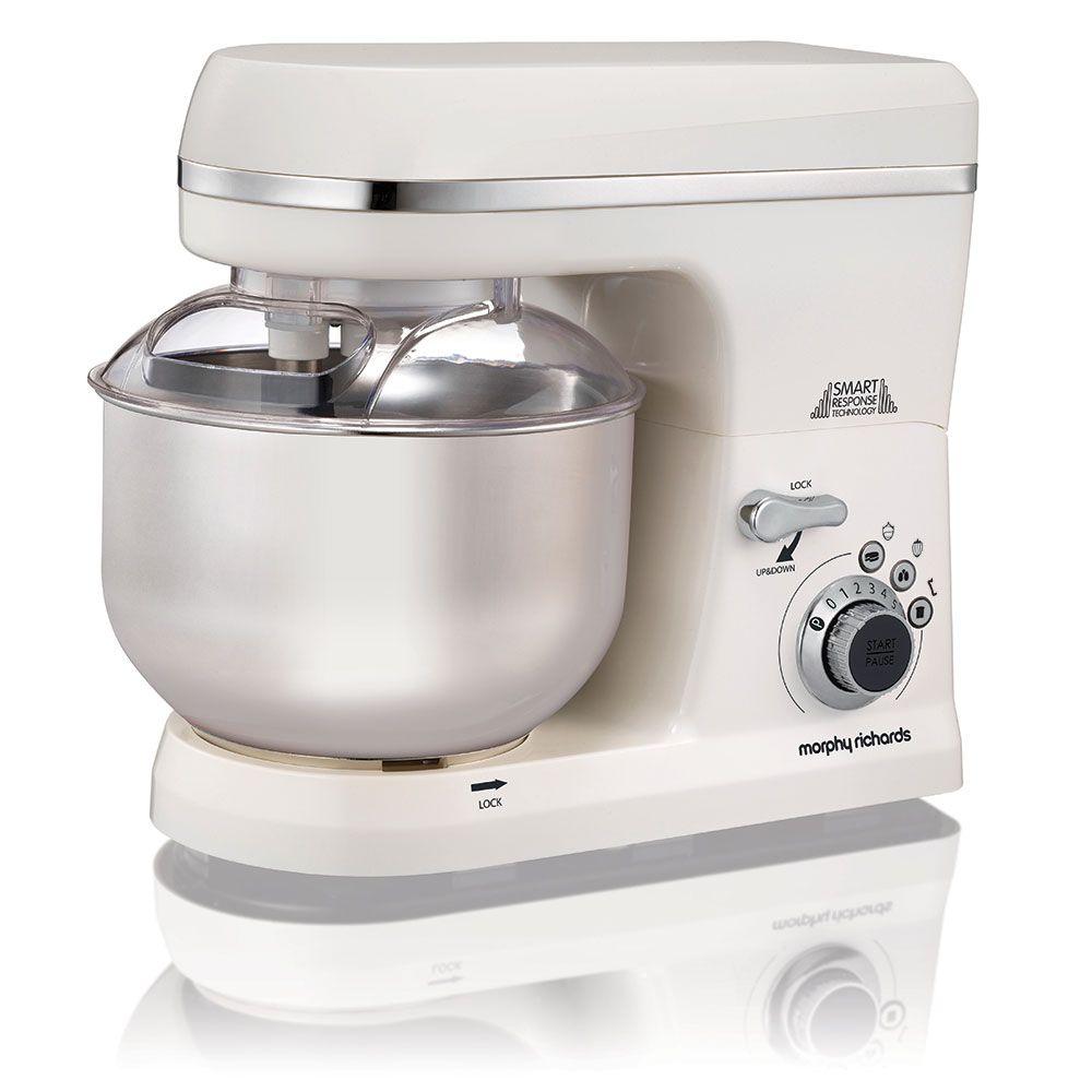 Morphy Richards 48992 Folding Stand Mixer, White