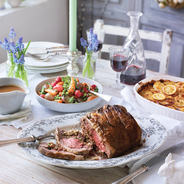 best lamb recipes rolled leg of lamb with anchovy, parsley and lemon